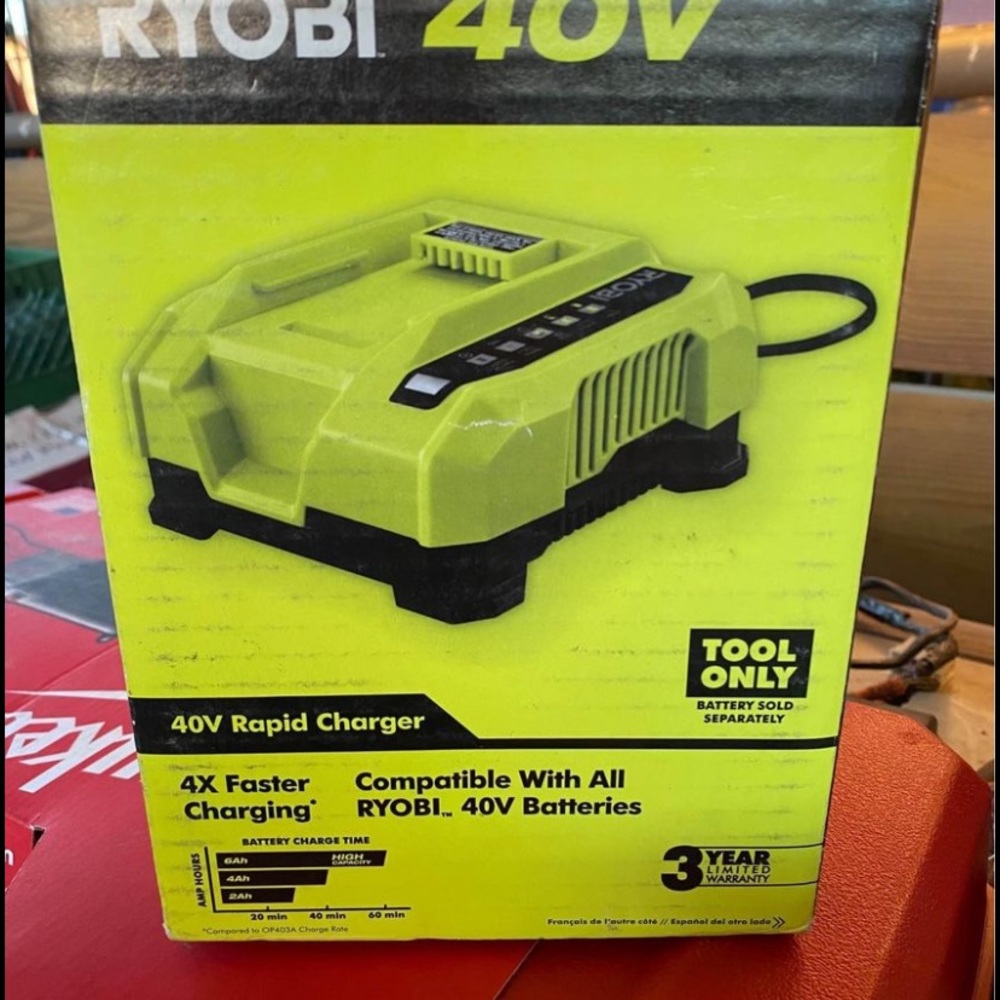 Ryobi rapid charger NIB